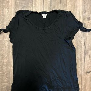 J. Crew Tie Shoulder Tee
